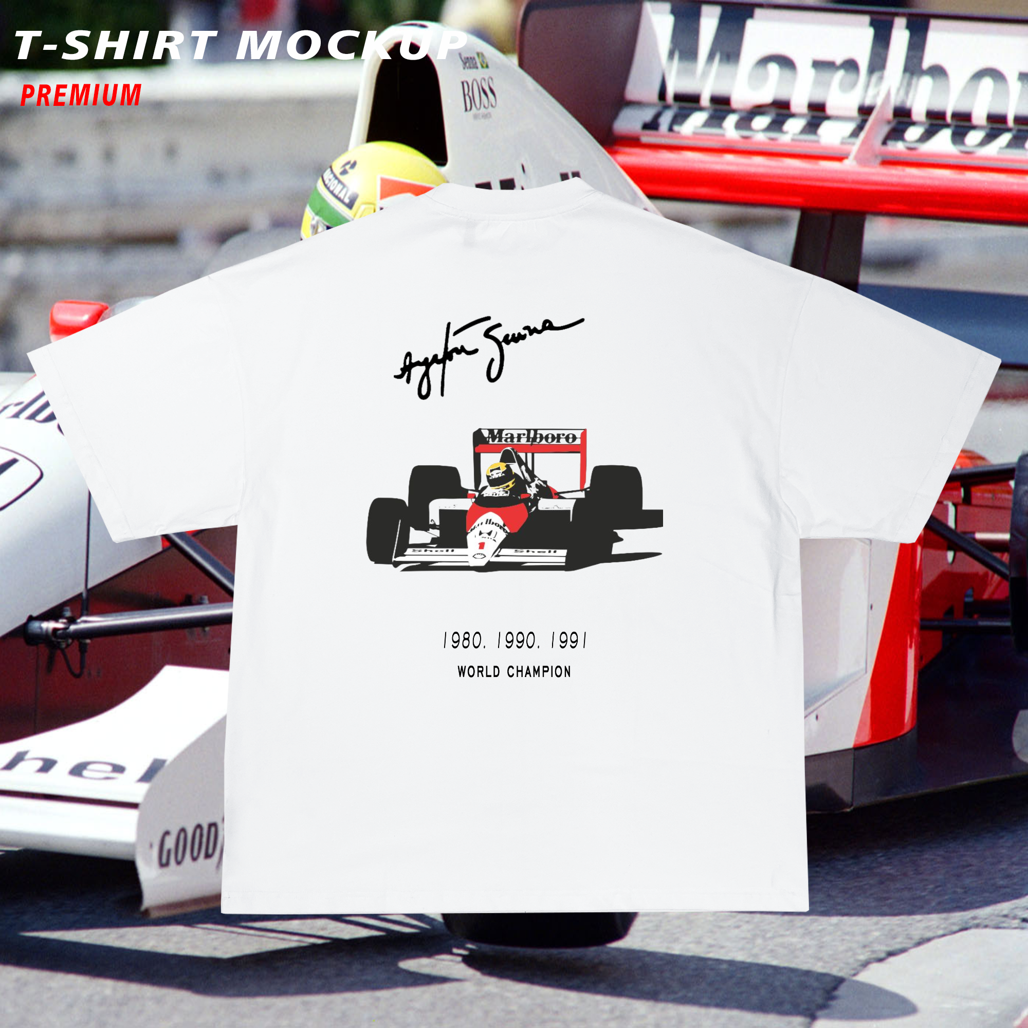 REMERA AYRTON SENNA